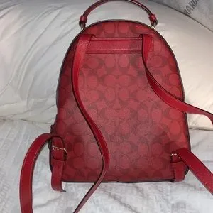 Coach | Bags | Red Coach Bookbag Womens New Authentic No  display picture 1